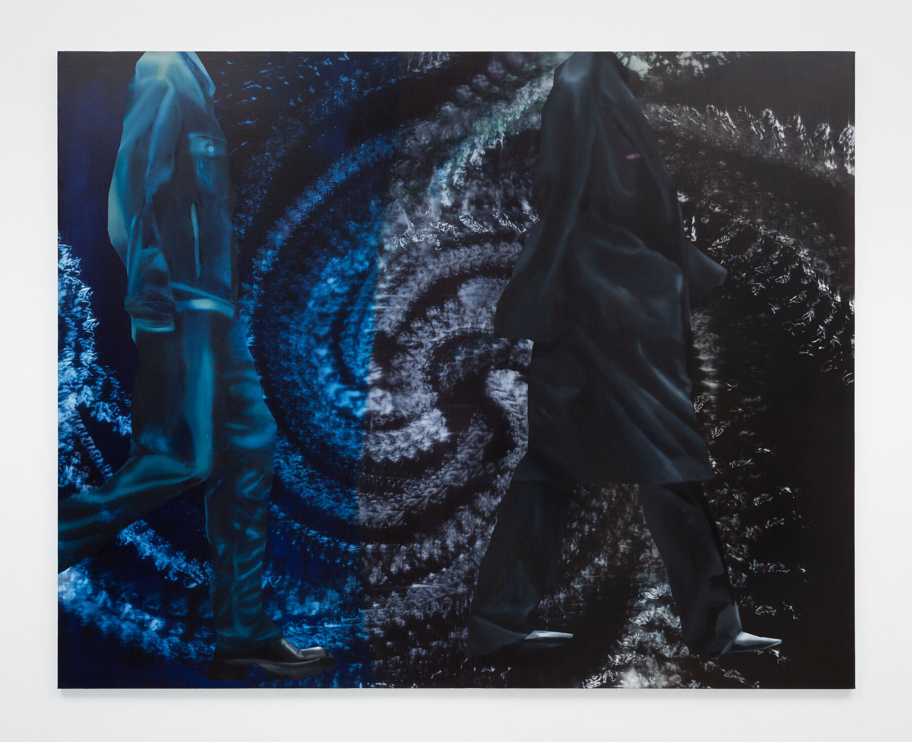 Rute Merk, SS20/1, 2020. Oil on canvas, 63 × 78 3/4 inches / 160 × 200 cm