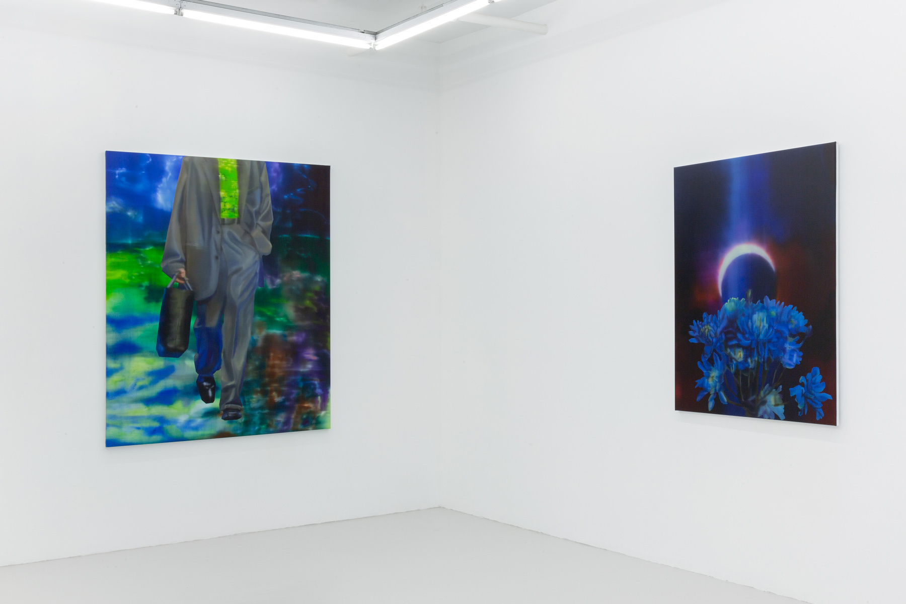 Exhibition view of Rute Merk: SS20, 2020. Downs & Ross, New York.