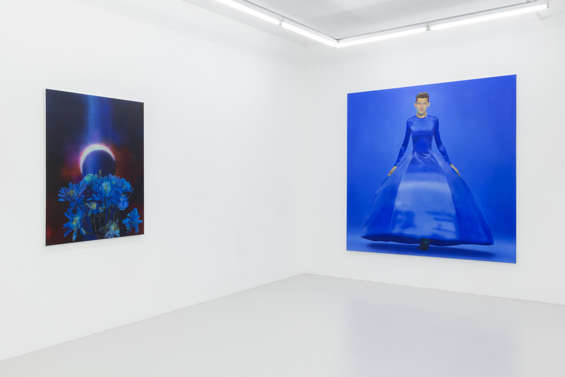 Exhibition view of Rute Merk: SS20, 2020. Downs & Ross, New York.
