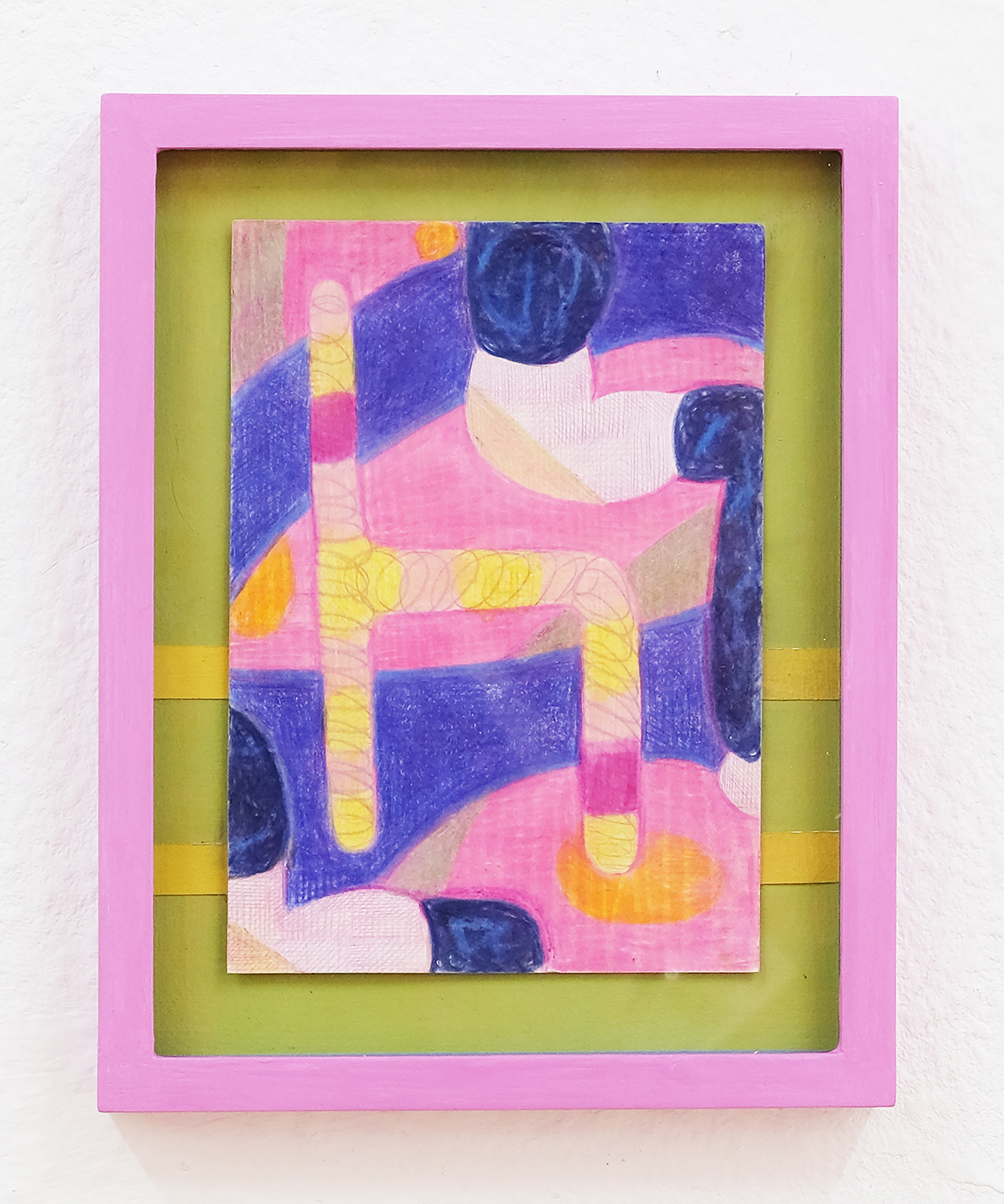 Lucas Kaiser, Figur 23, watercolor and pensil on paper, 2020