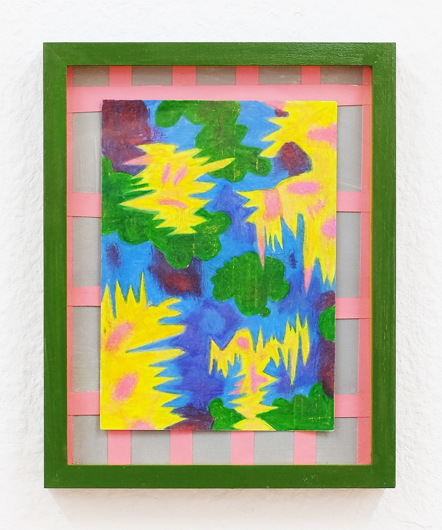 Lucas Kaiser, Figur 26, watercolor and pensil on paper, 2020