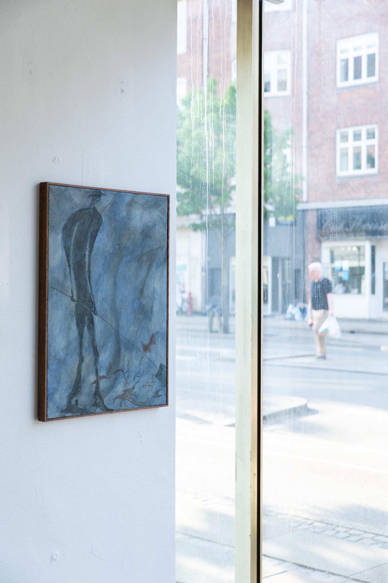 Installation view, ''tired mask of spring''