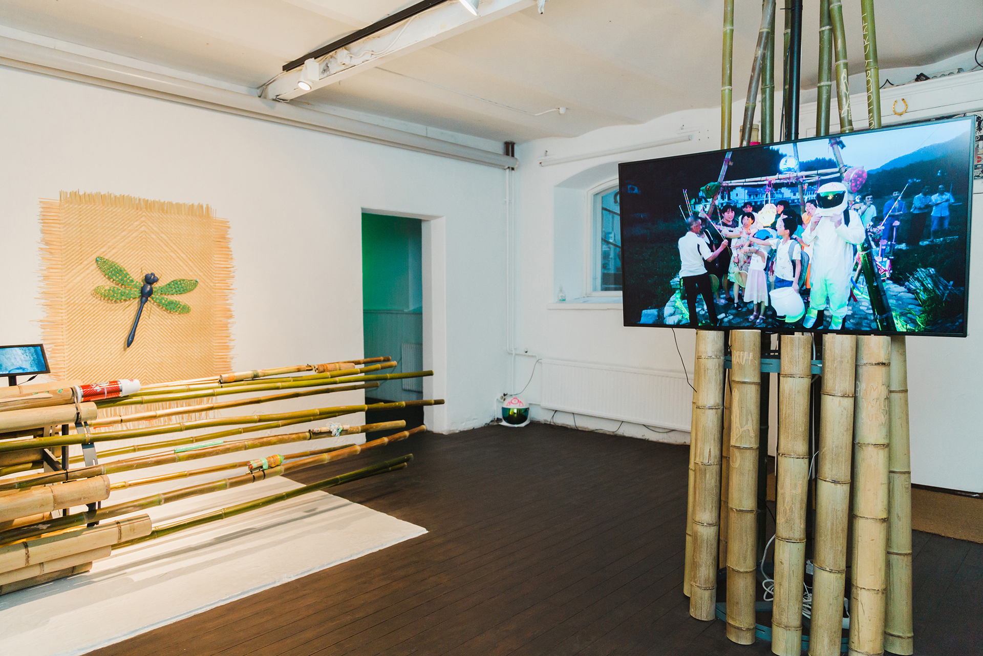 Installation view Bamboocene: Memories of Synchronicity, 2020