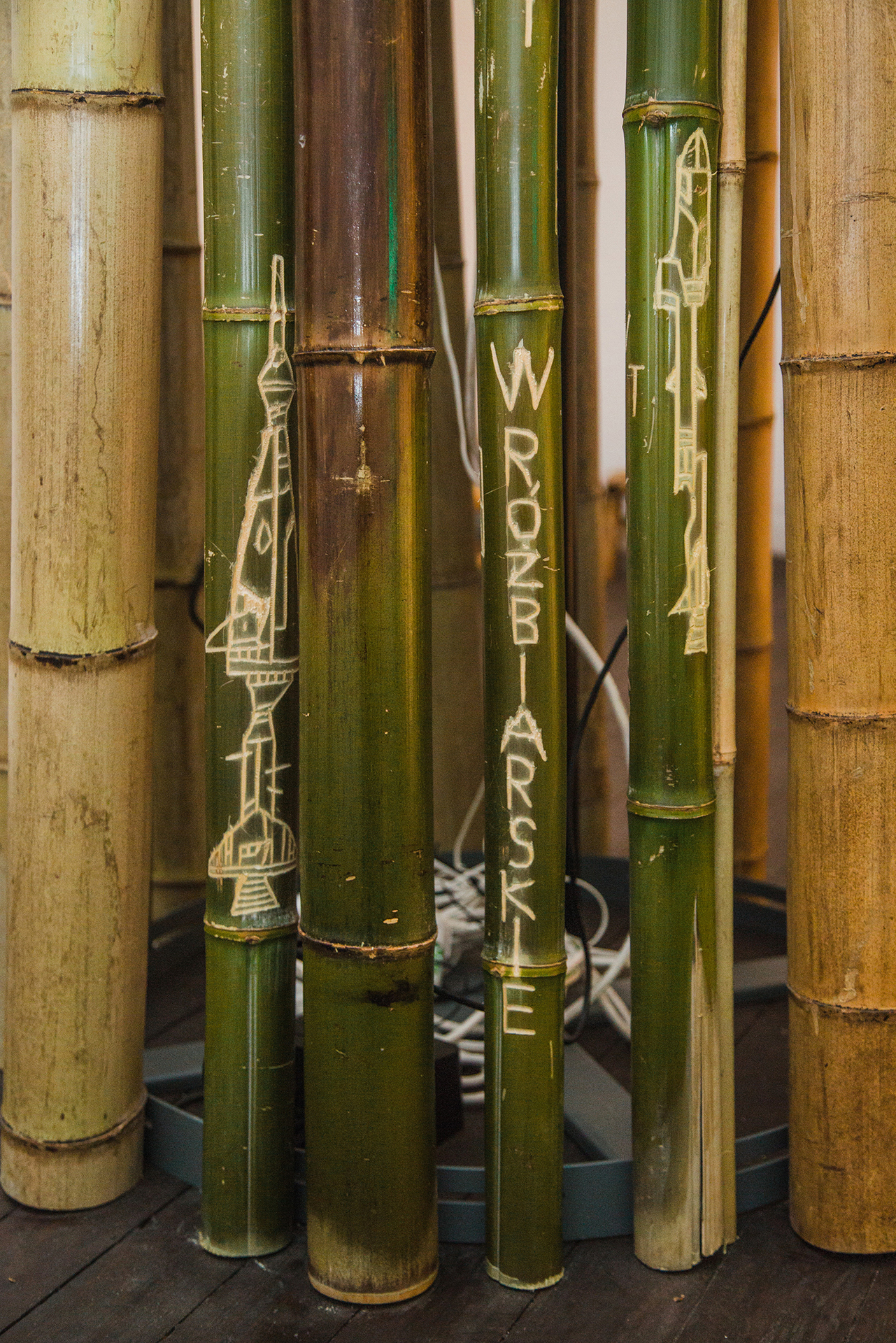 Monika Czyżyk and Torsten Zenas Burns, Geographies of a lonely Pole, (I want to build a rocket), 2020, detail