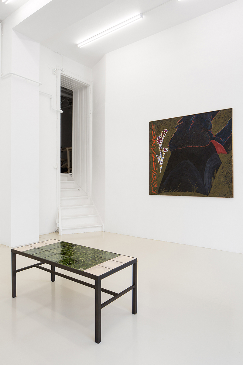 Stevie Dix, Belgian Techno installation view.