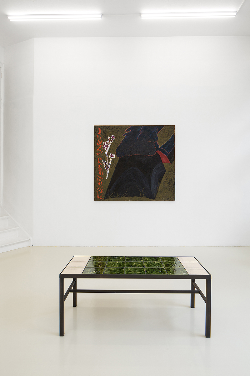 Stevie Dix, Belgian Techno installation view.