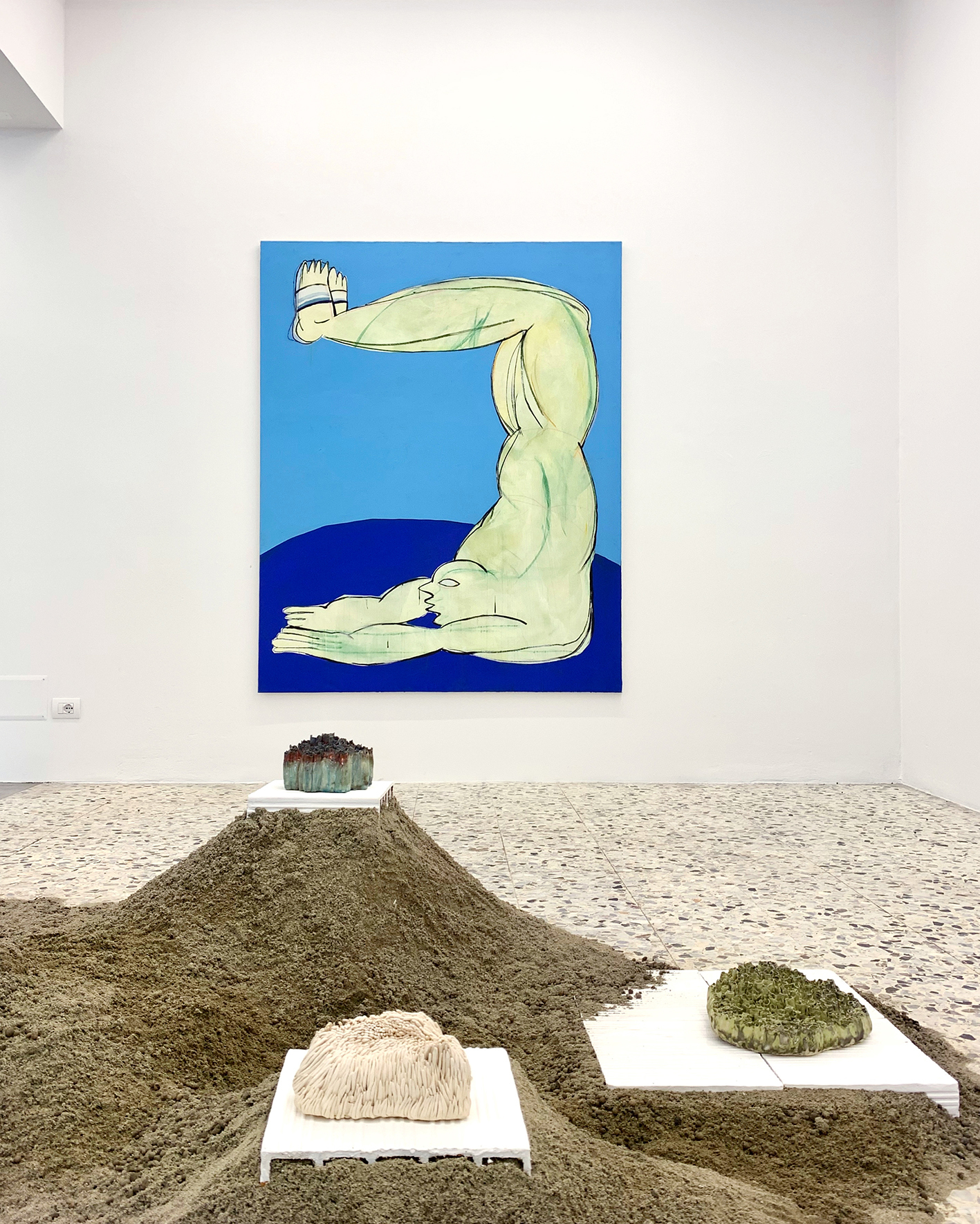 Installation view, Contemporary Archaeology, 2020