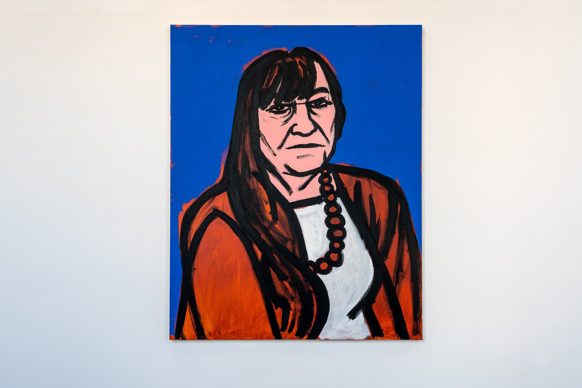 Karol Radziszewski, Ewa Hołuszko (2020), installation view, Alte Fabrik, Rapperswil (CH) 2020. Courtesy the artist and BWA Warszawa. Photo: Niklas Goldbach