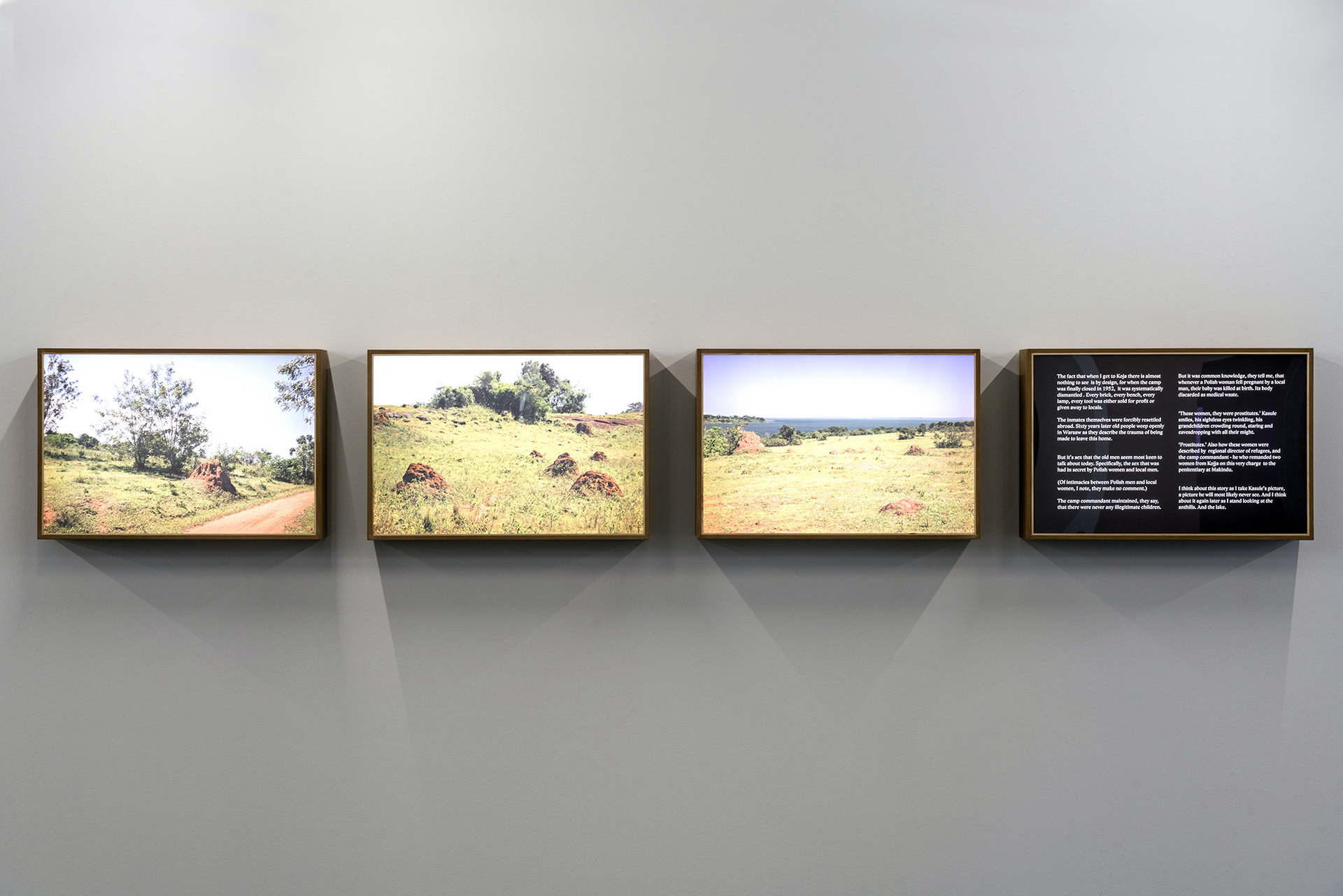 Emma Wolukau-Wanambwa, Paradise (2012), installation view, Alte Fabrik, Rapperswil (CH) 2020. Courtesy the artist. Photo: Niklas Goldbach
