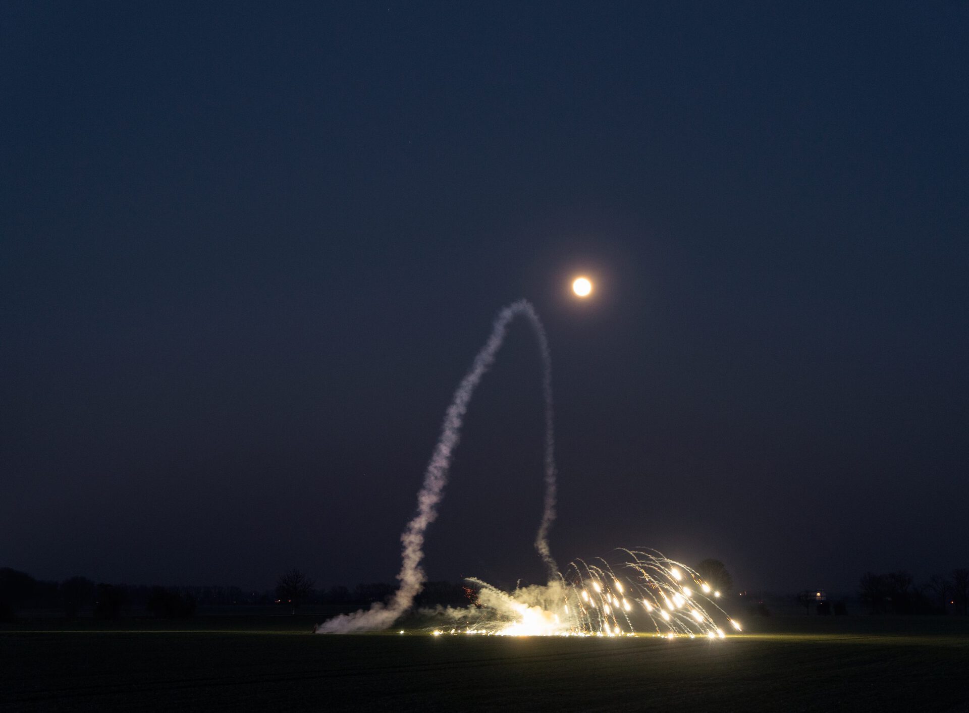 Malte Bartsch, Rakete, 2019, C-Print, 54 x 73 cm