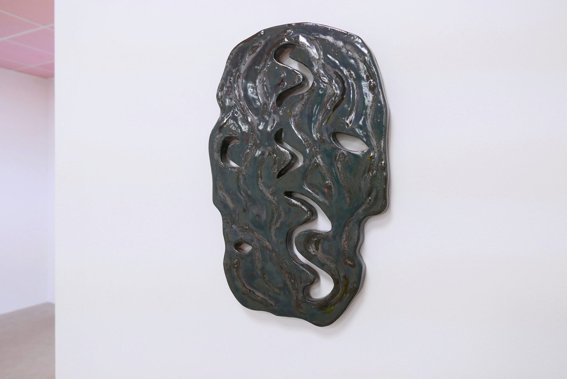 Monika Grabuschnigg, liquified desires, I speed so far, Galerie Stephanie Kelly, 2020, close up List of Figures, XX9, 2018