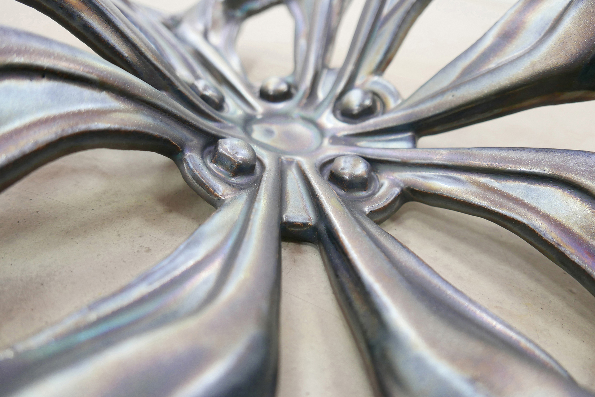 Monika Grabuschnigg, liquified desires, I speed so far, Galerie Stephanie Kelly, 2020, detail Crash (Simulation #5), 2019