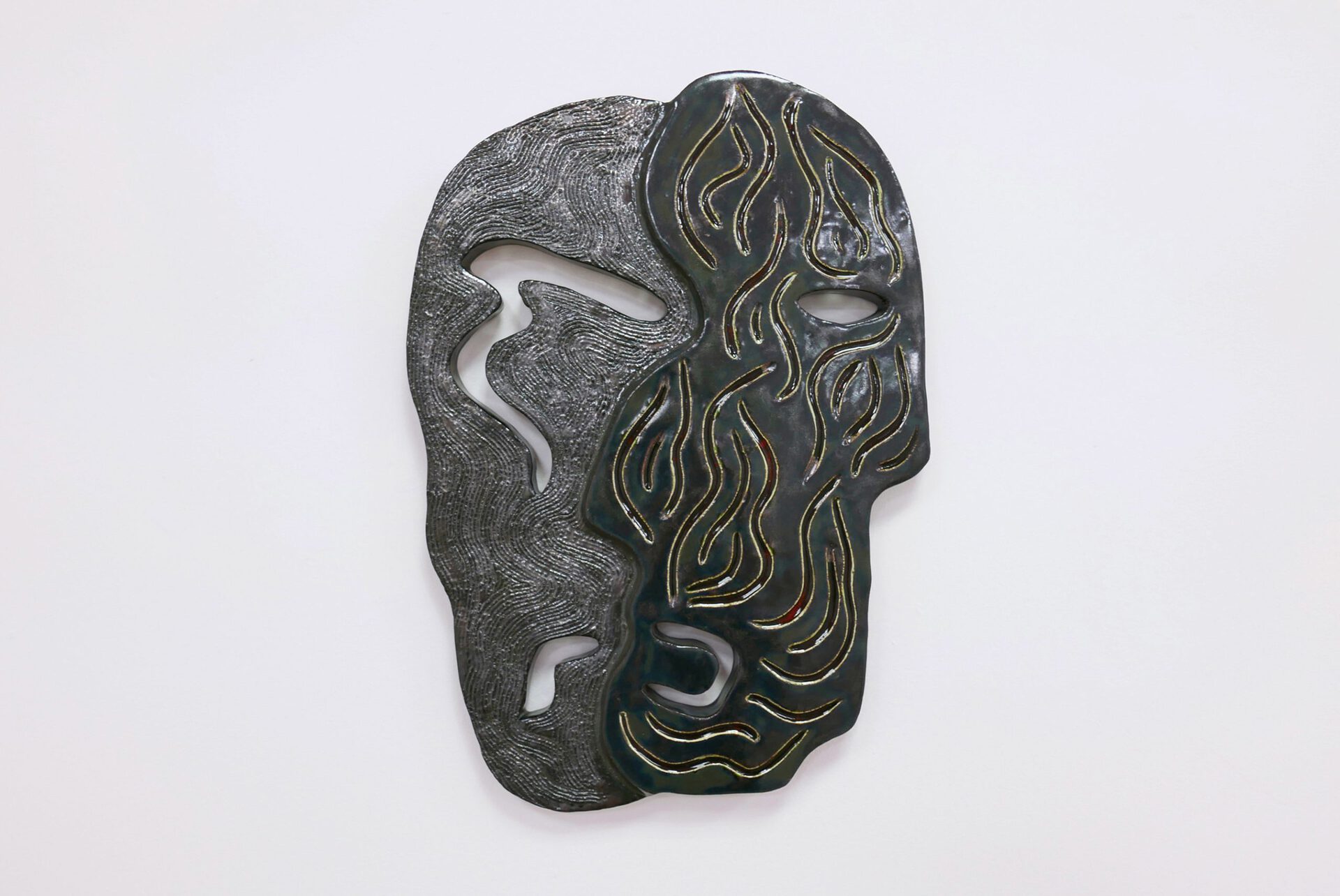 Monika Grabuschnigg, liquified desires, I speed so far, Galerie Stephanie Kelly, 2020, close up List of Figures, XX8, 2018