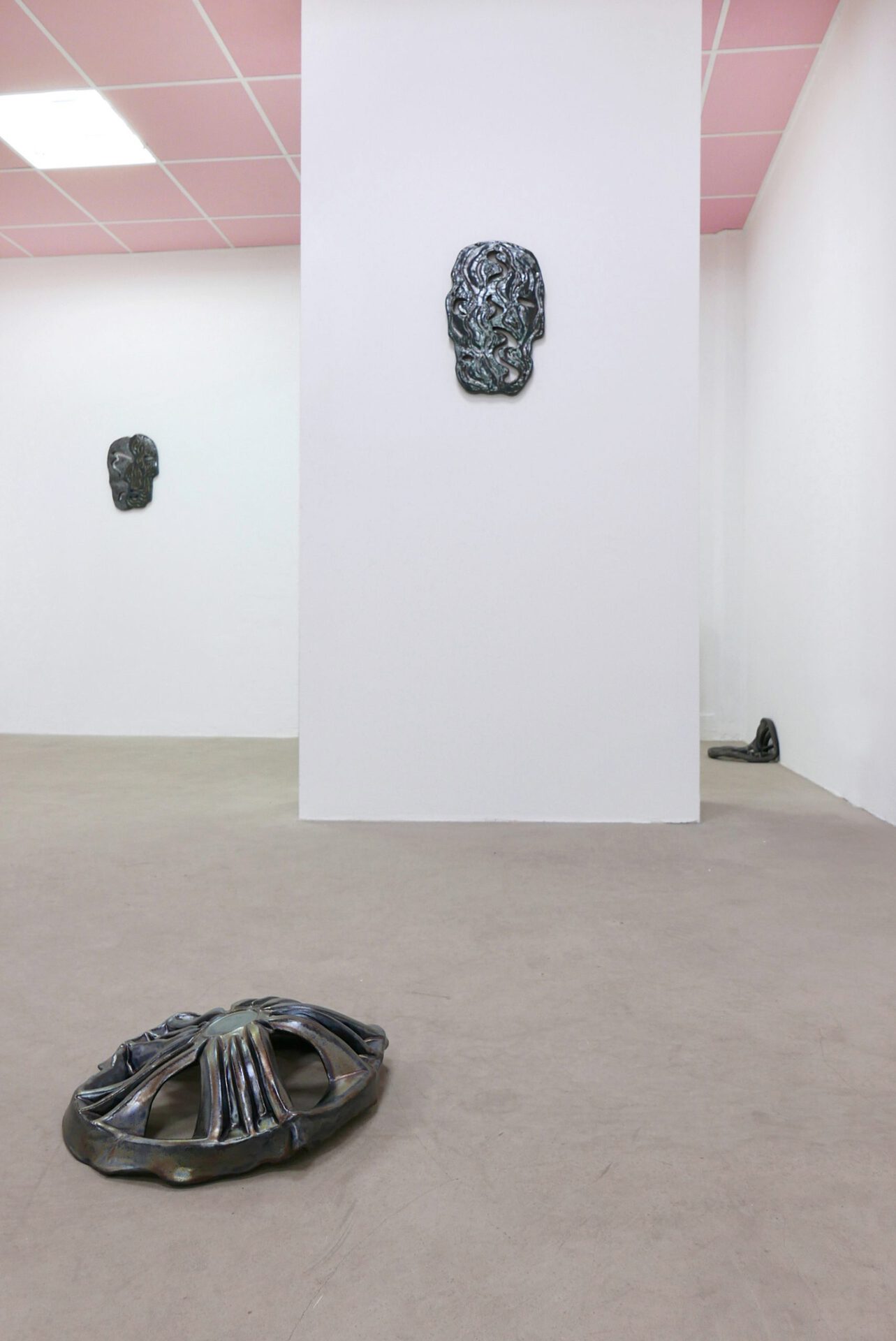 Monika Grabuschnigg, liquified desires, I speed so far, Galerie Stephanie Kelly, 2020, close up Crash (Simulation #23), 2019 & List of Figures, 2018