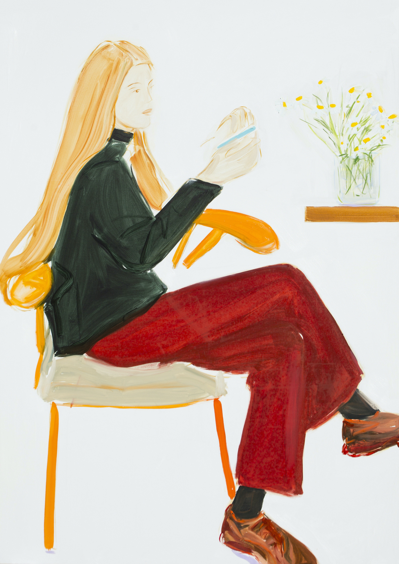Daria Gitmanovich, Untitled, 2020, Oil on canvas, 170 x 120 cm