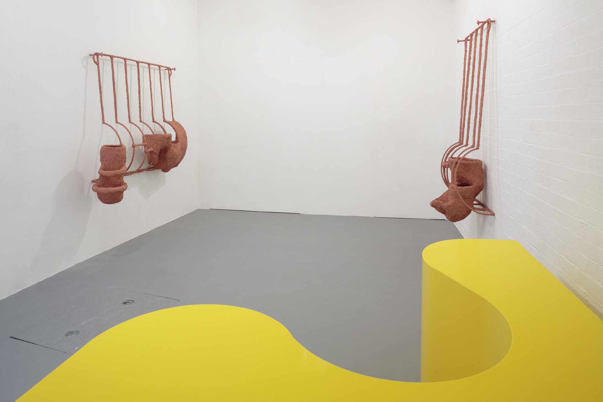 Olivia Bax, Off Grid, 2020, Installation View at Standpoint Gallery, London