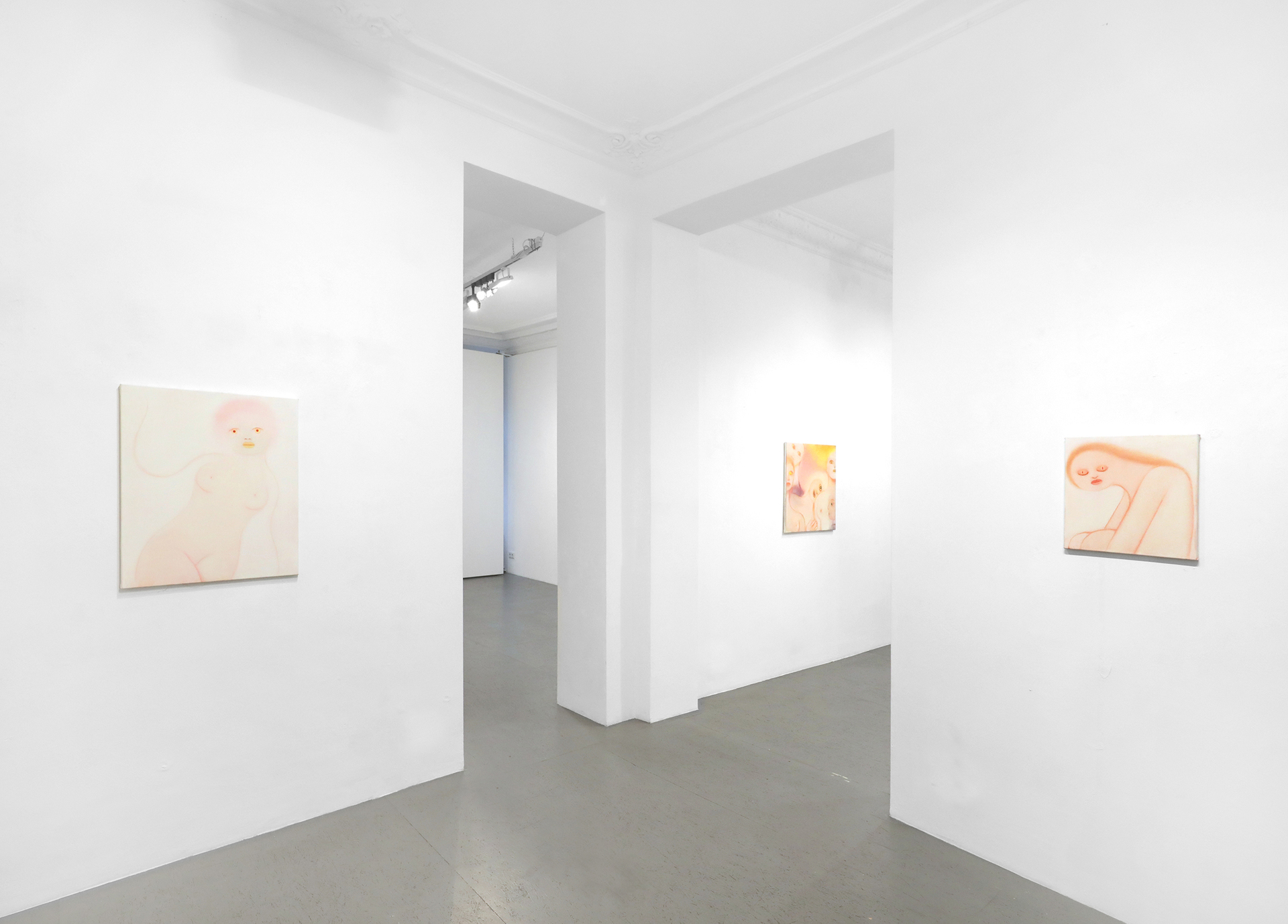 Installation view, Mari Sunna, Passed, 2020 at galerie burster berlin