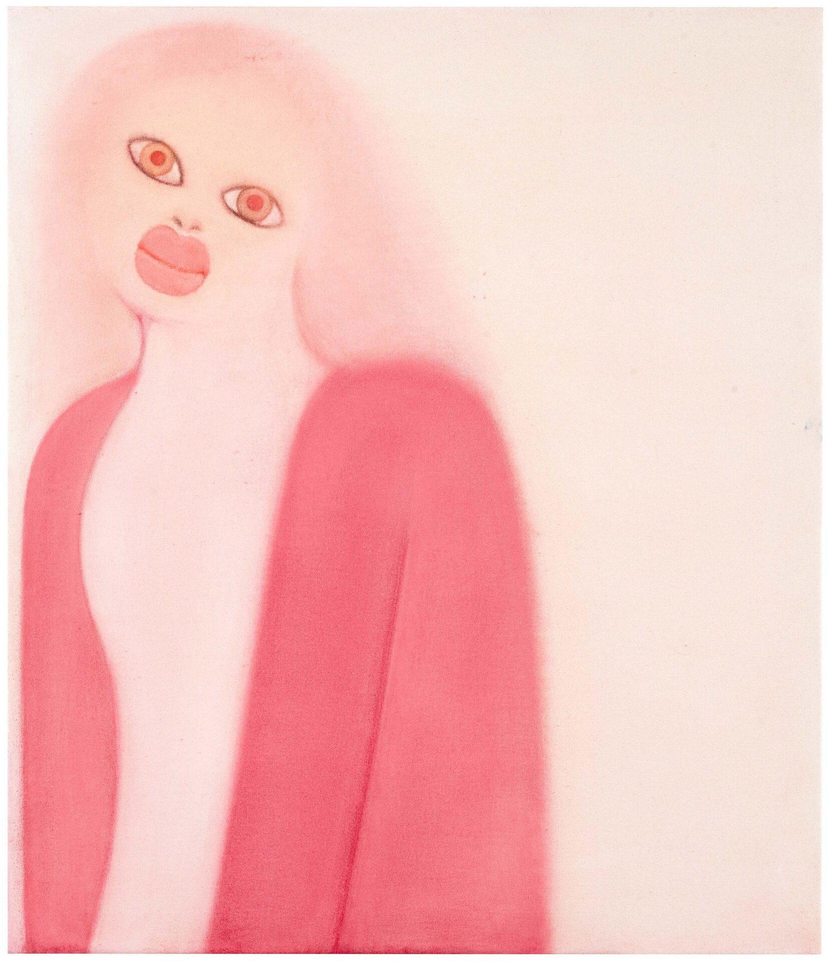 Mari Sunna, Just Fine, 2020, oil on canvas, 70 x 60 cm