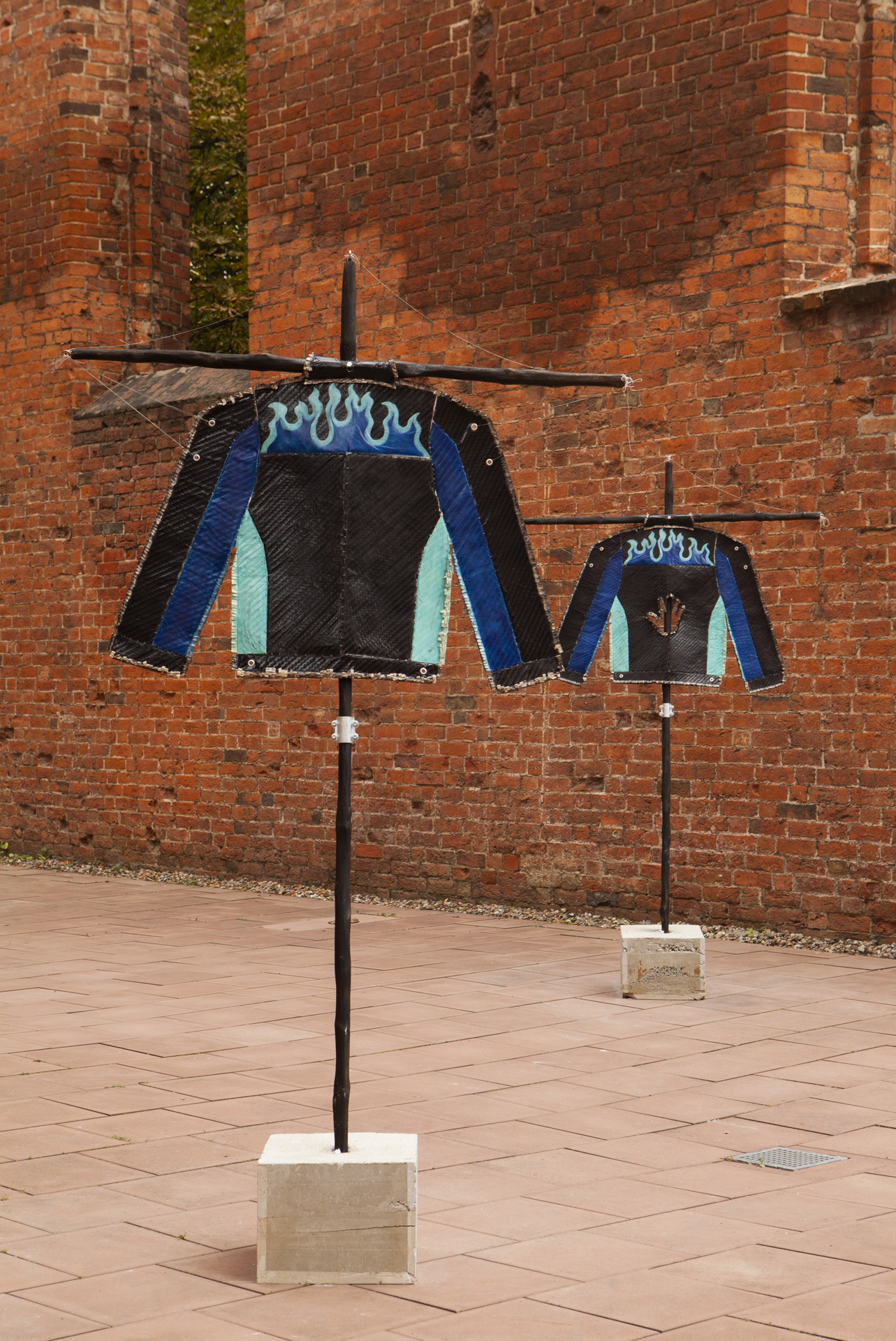 Tanoa Sasraku, Nailing the Colours (1) + (2), 2020, Dimensions variable