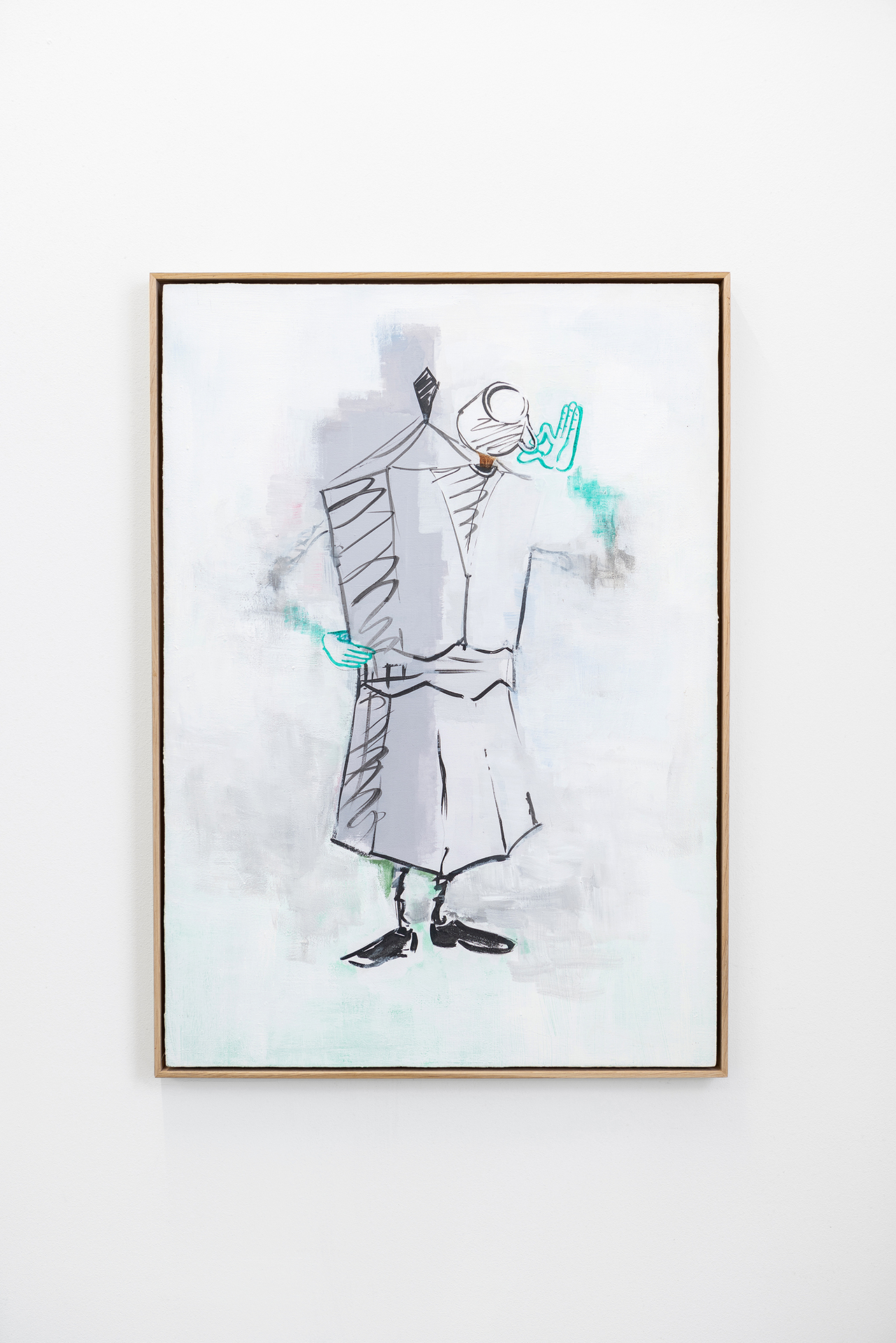 Ulrich Pester, „Yesterday Morning“, Oil on Linen, 84 x 59 cm, 2015