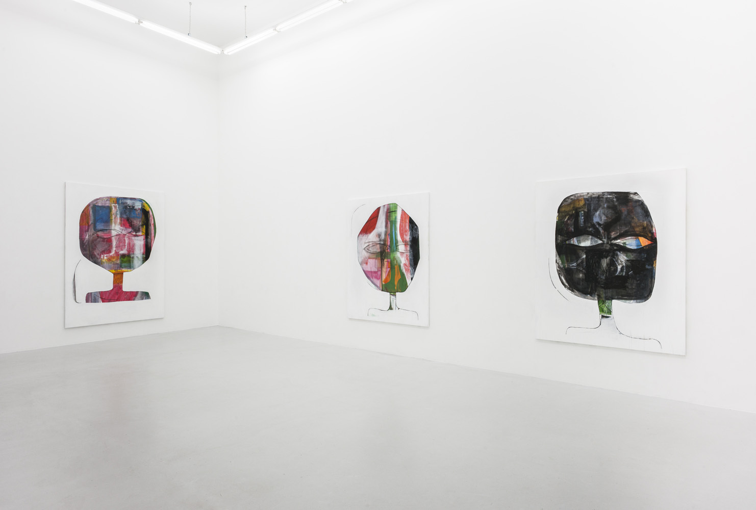 Tom Król, Petrichor, installation view, fiebach, minninger, 2020