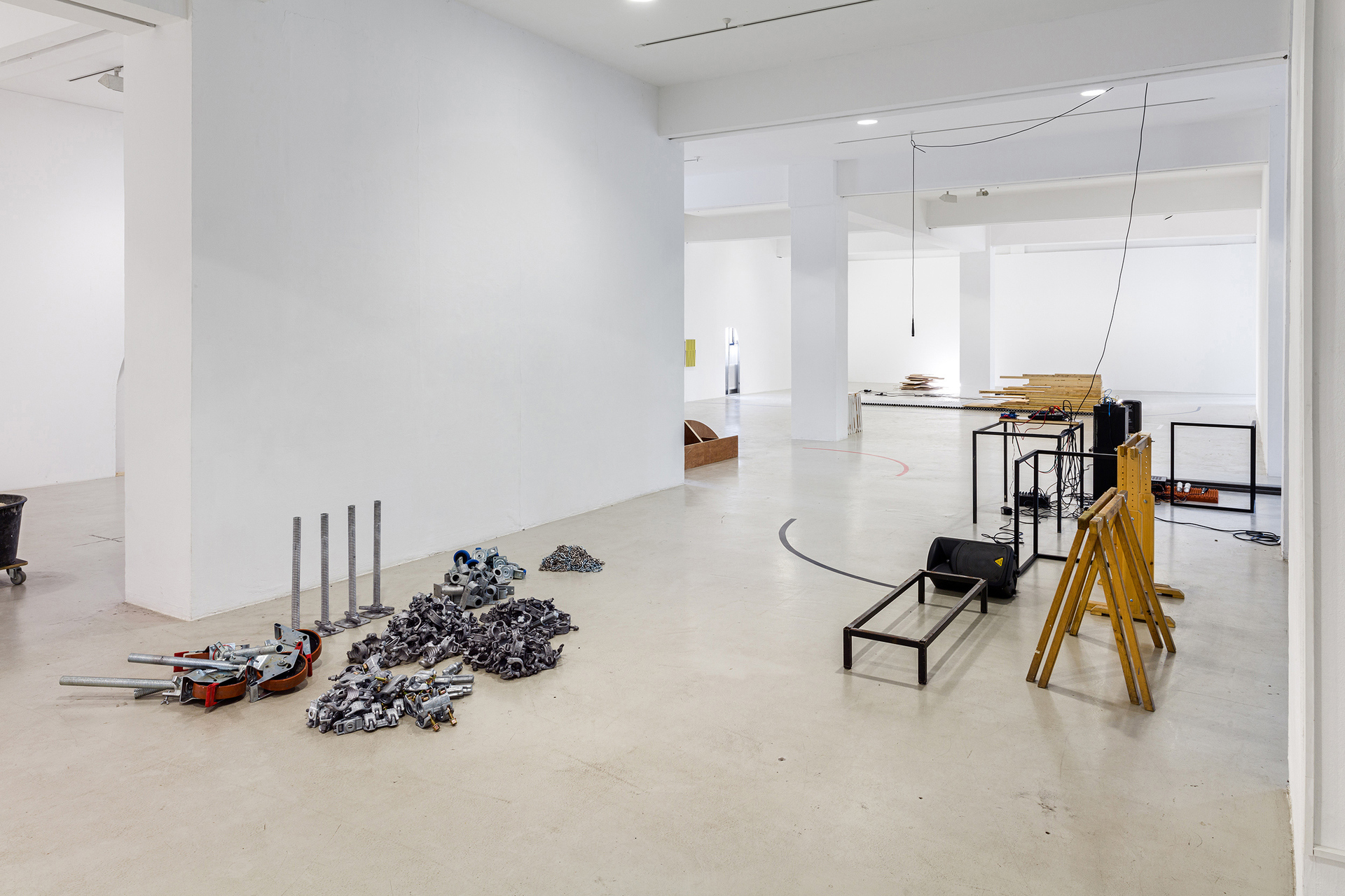 Stephan Engelke, Sven Fritz, Jonas Maas, Intro, Installation View