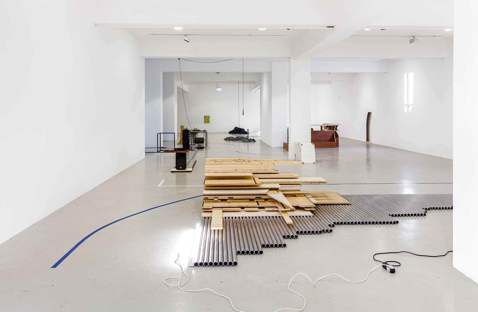 Stephan Engelke, Sven Fritz, Jonas Maas, Intro, Installation View