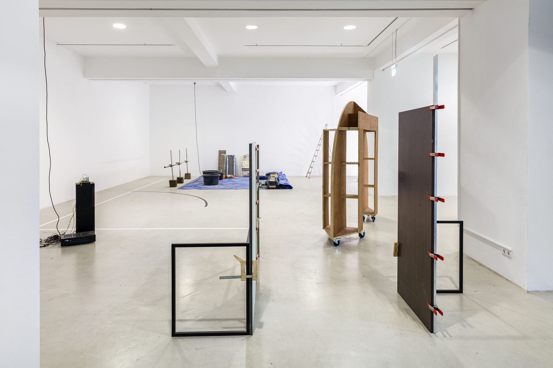 Stephan Engelke, Sven Fritz, Situation I - Halbraum, Installation View