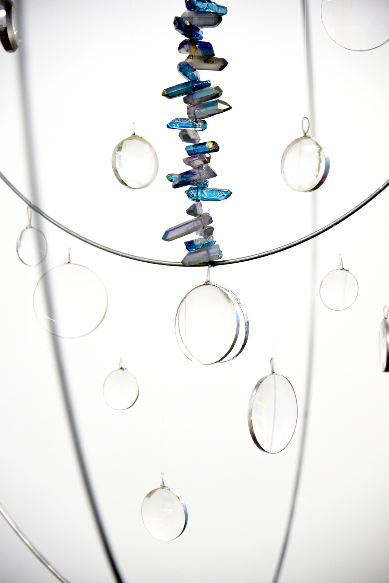 Hannah Cooke, Galaxykin Detail, 2020, Mobile (Mixed Media), 2x1x1m