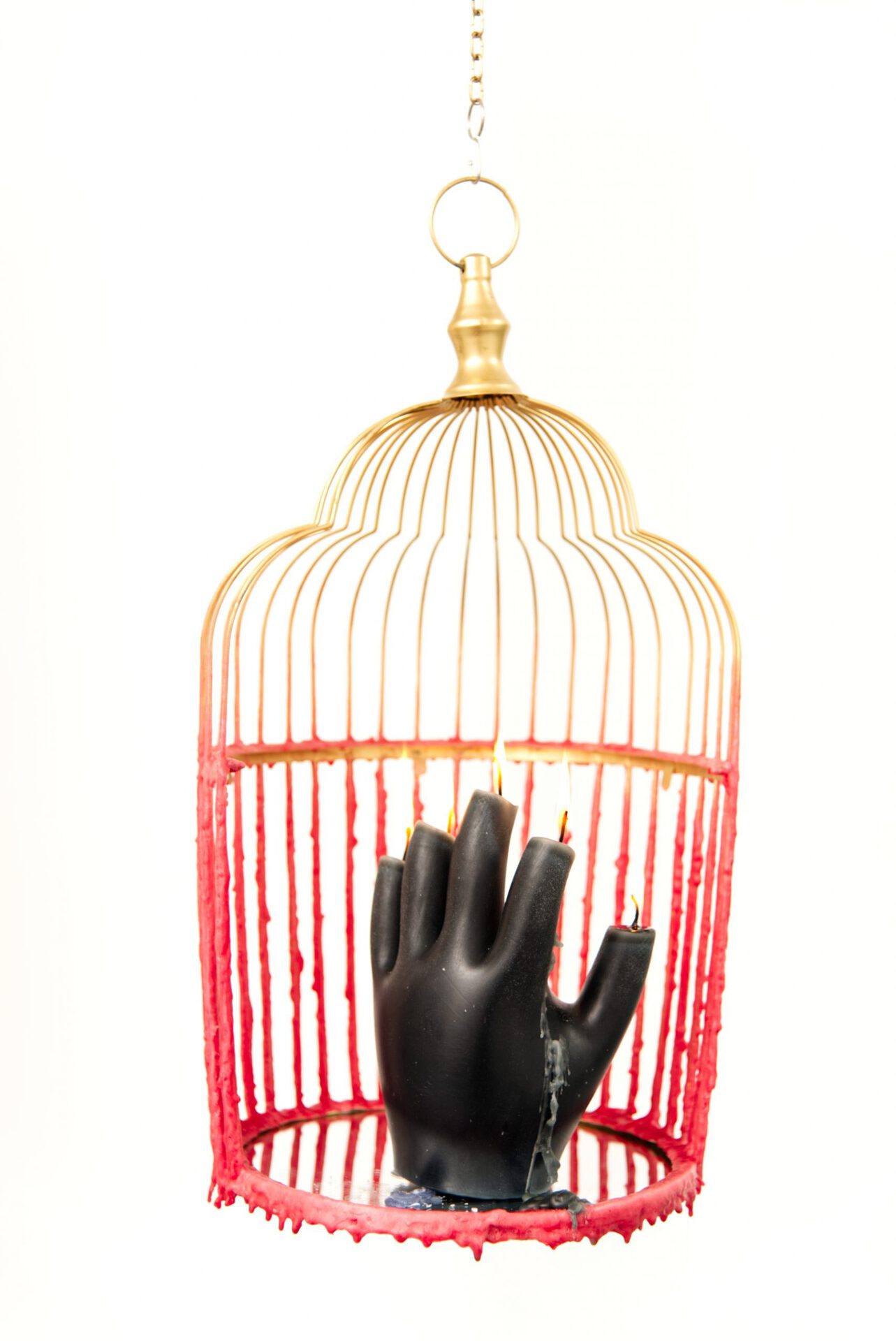 Hannah Cooke, Phoenixkin Detail, 2020, Mobile (Mixed Media), 2x1x1m