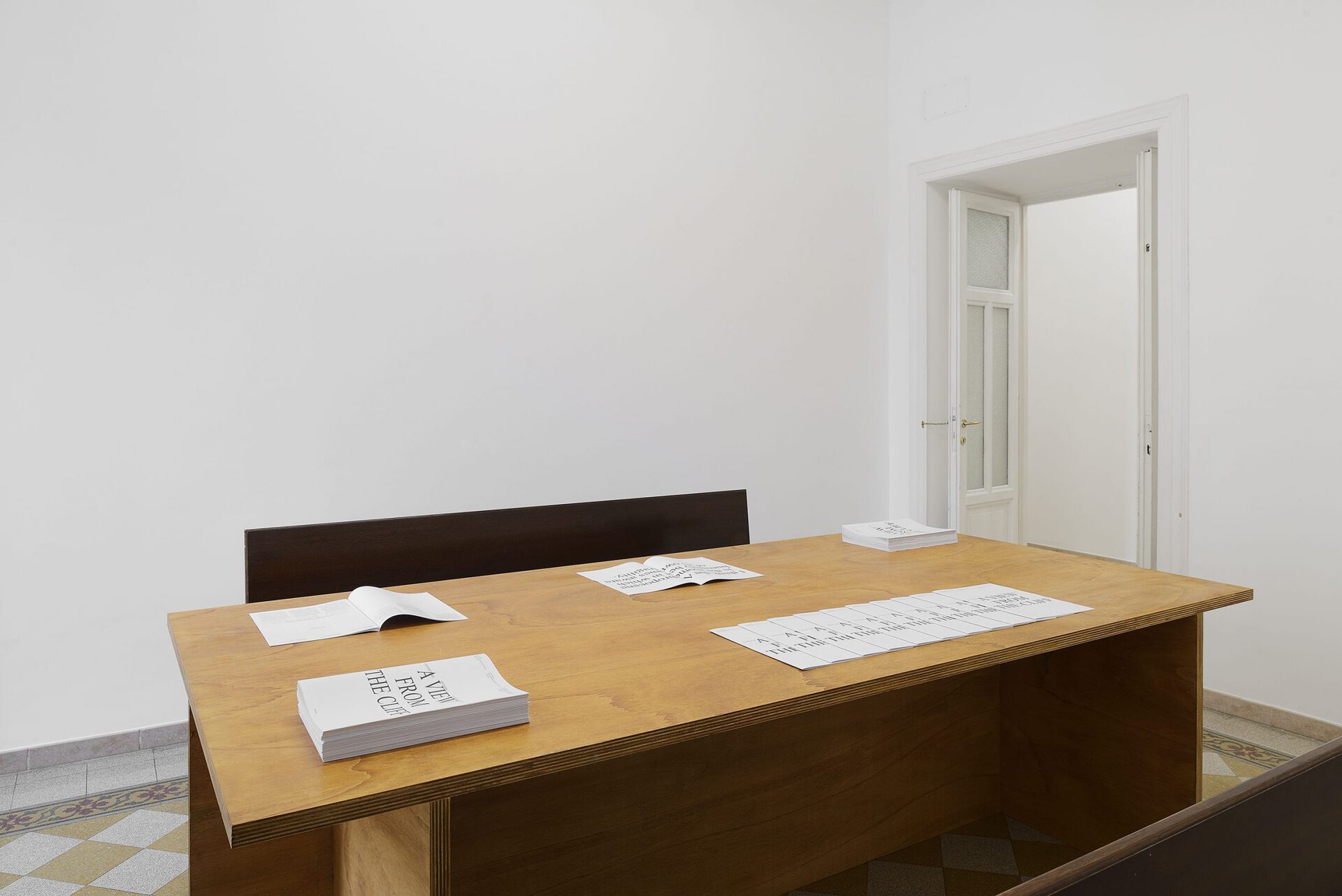 Anouk Chambaz, installation view at BALENO, 2020