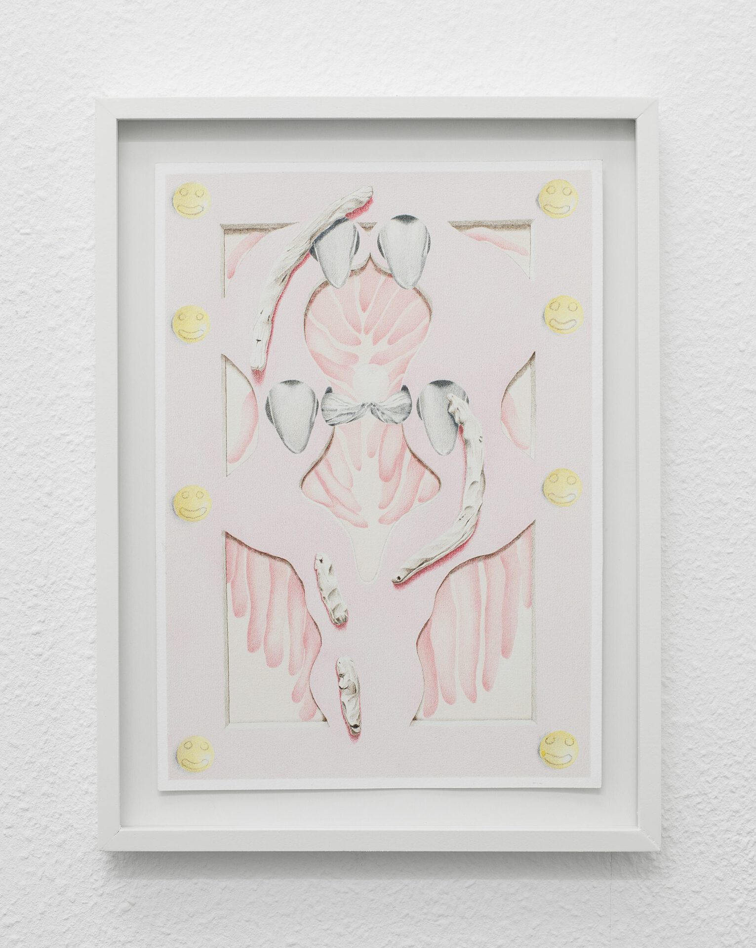 Ellande Jaureguiberry, Bliss V, 2020, color pencils on paper, 21x30cm (8.2x11.8 inches)