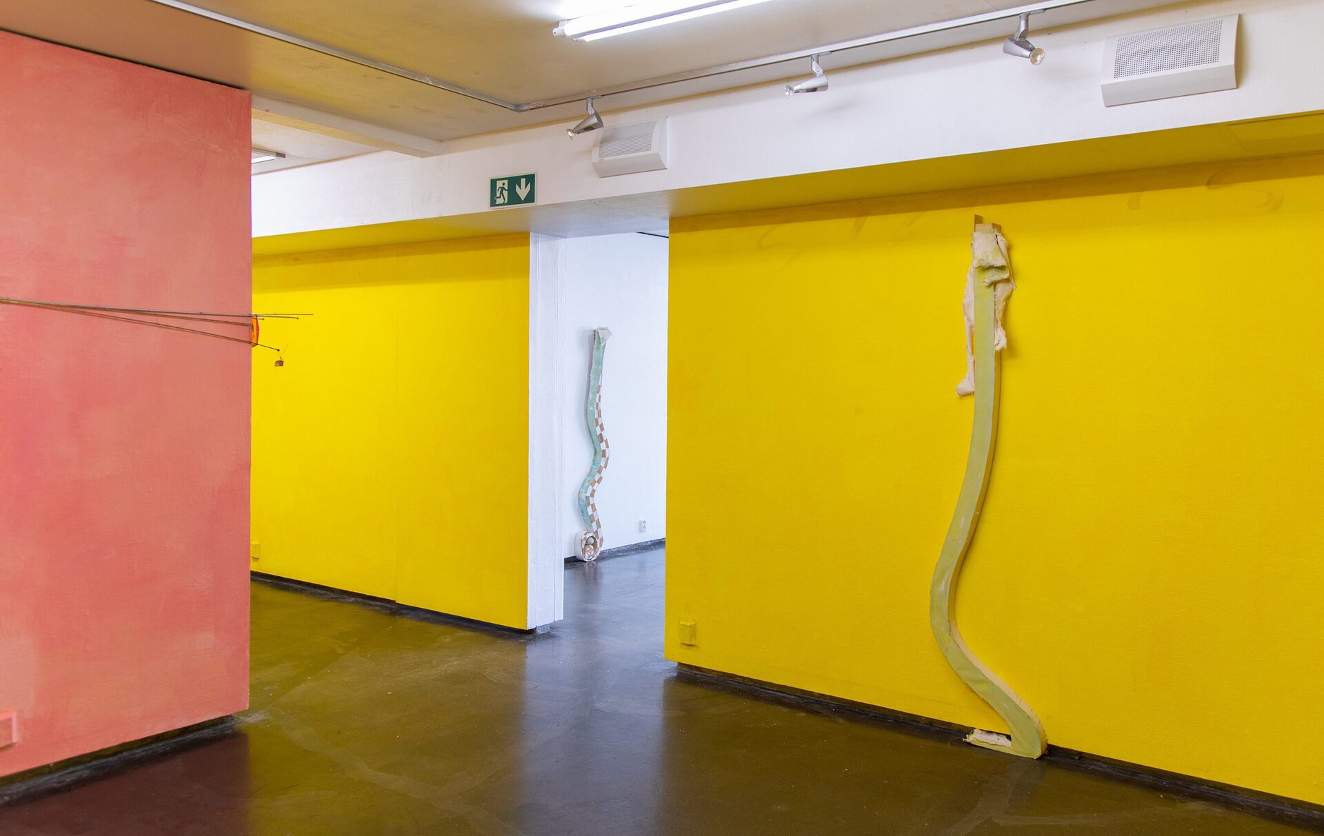 Spagetti Leg, 2020, Acrylic on canvas