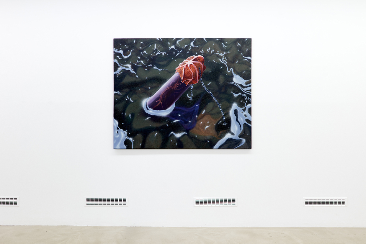 Decomposing Moment 120x150 cm, canvas, acrylic, 2020