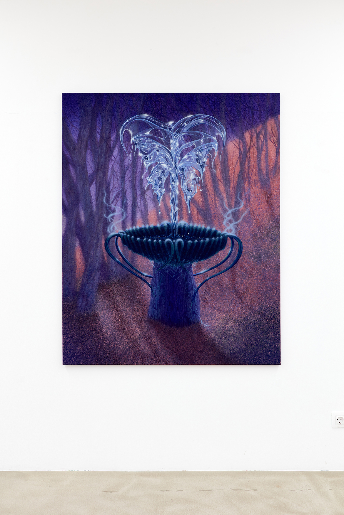 Cruel Thirst That Returns From Time To Time 120x150 cm, canvas, acrylic, 2020