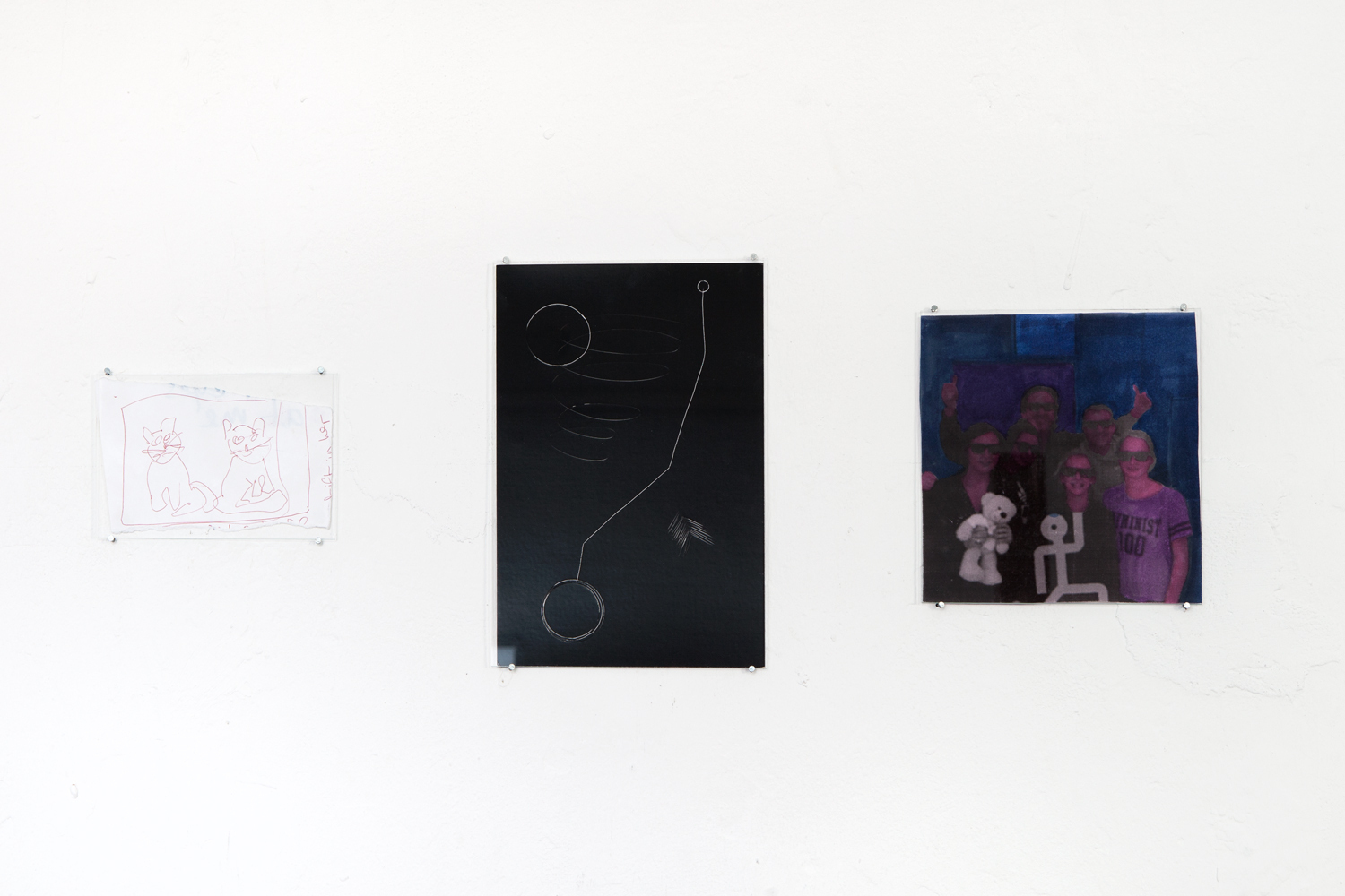 Bonnie Camplin, Untitled, 2008-2018, 9 works on paper, various dimensions