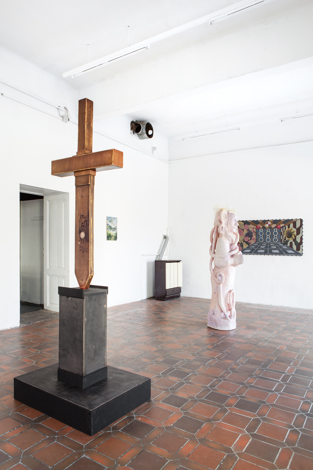 »Fioretti« curated by Yves-Michele Sass, 2020, installation view, GOMO, Vienna
