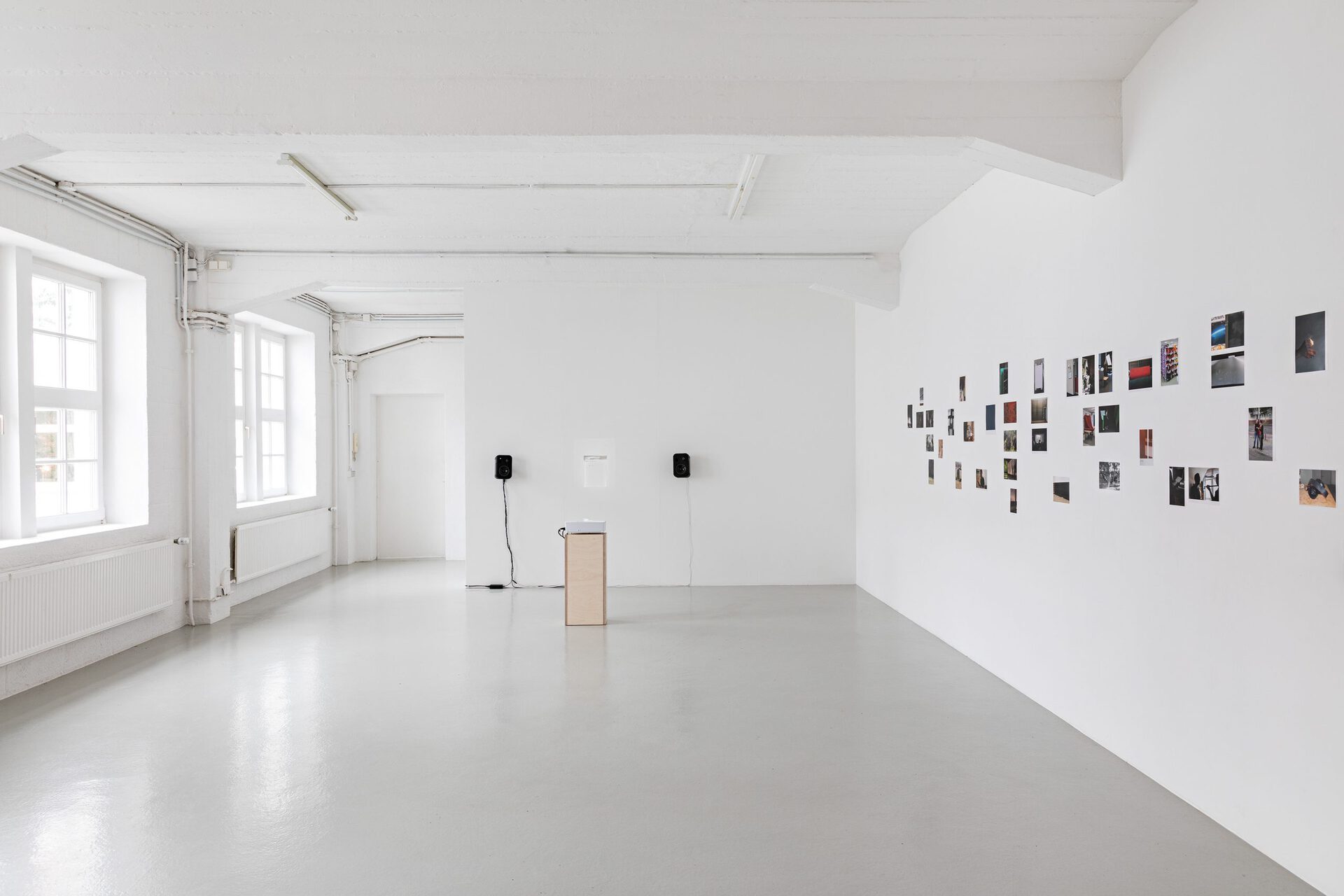 Heinz Peter Knes, Fotografische Arbeit, Künstlerhaus Bremen, 2020, installation view 2