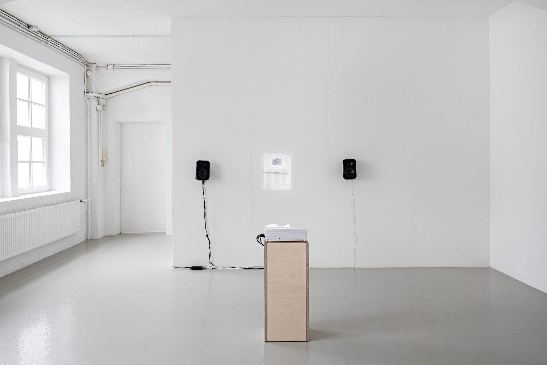 Heinz Peter Knes, Hannah Arendt's Library, 2020, 23:32 min, digital film, projection, voice: Joel Ameloot