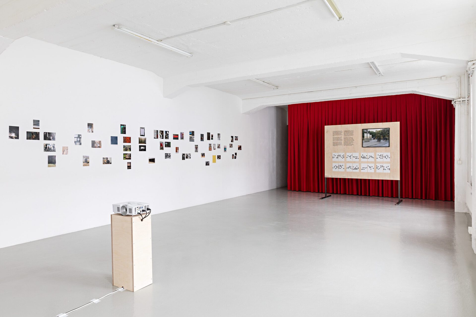 Heinz Peter Knes, Fotografische Arbeit, Künstlerhaus Bremen, 2020, installation view
