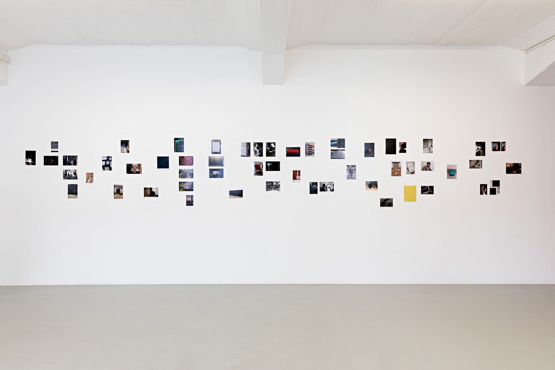 Heinz Peter Knes, Prozess, 2020, 54 photographs, c-print, s/w-PE