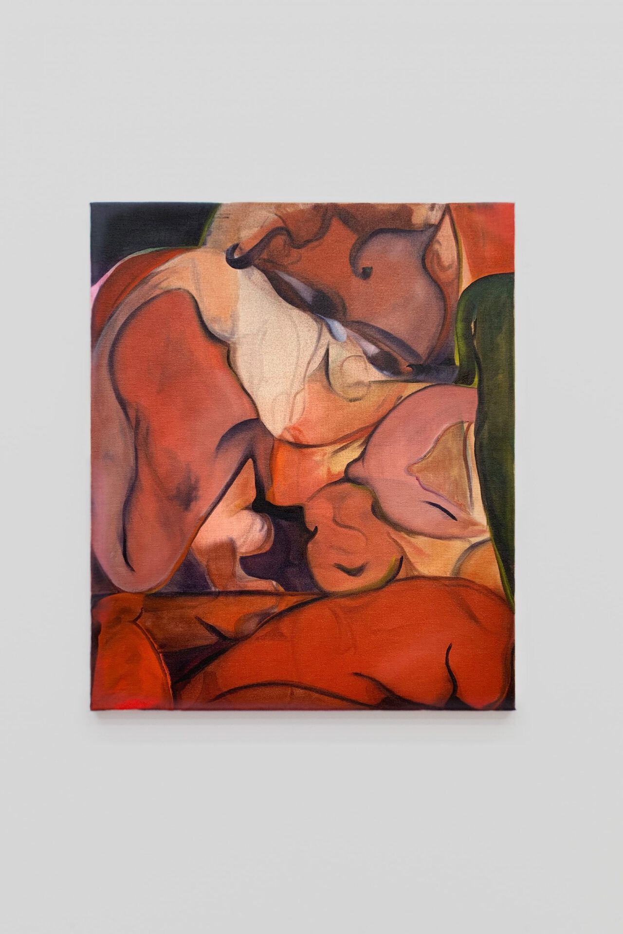 Julia Trybala, Cry Baby, 2020, Oil on canvas, 42 x 51cm.