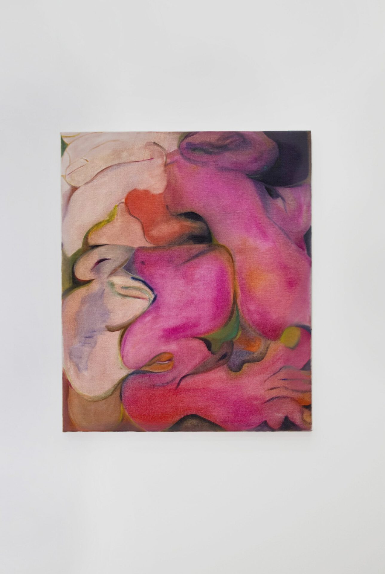 Julia Trybala, Fold, 2020, Oil on canvas, 42 x 51cm.