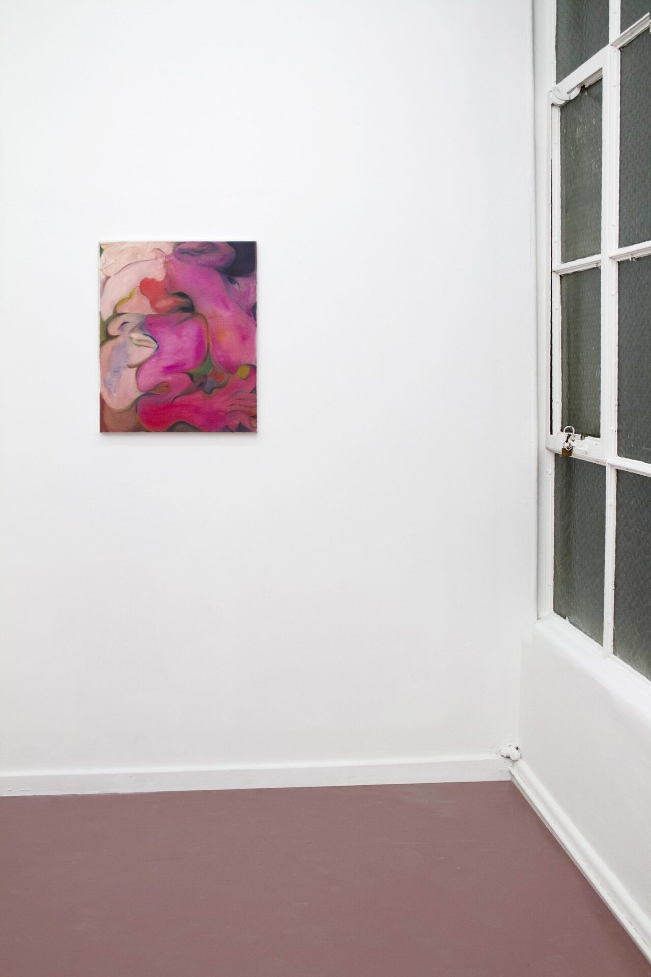 Julia Trybala, Fold, 2020, Oil on canvas, 42 x 51cm.