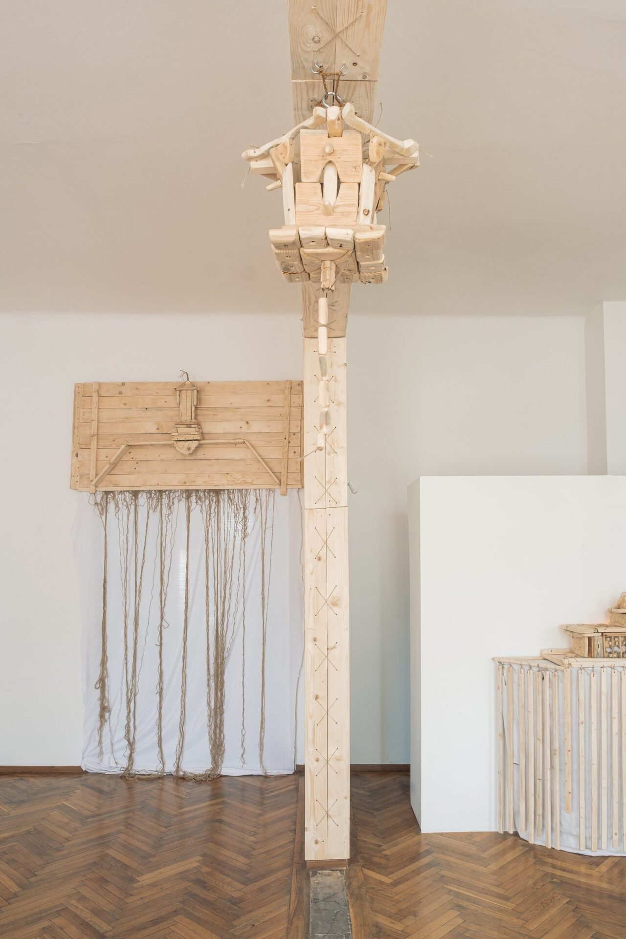 KANREC SAKUL, SUNSHINE,wood object, 2020