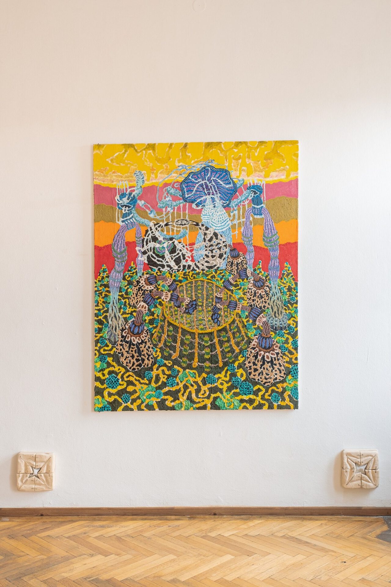 KANREC SAKUL, SUNSHINE paiting (oil and canvas) 2020,