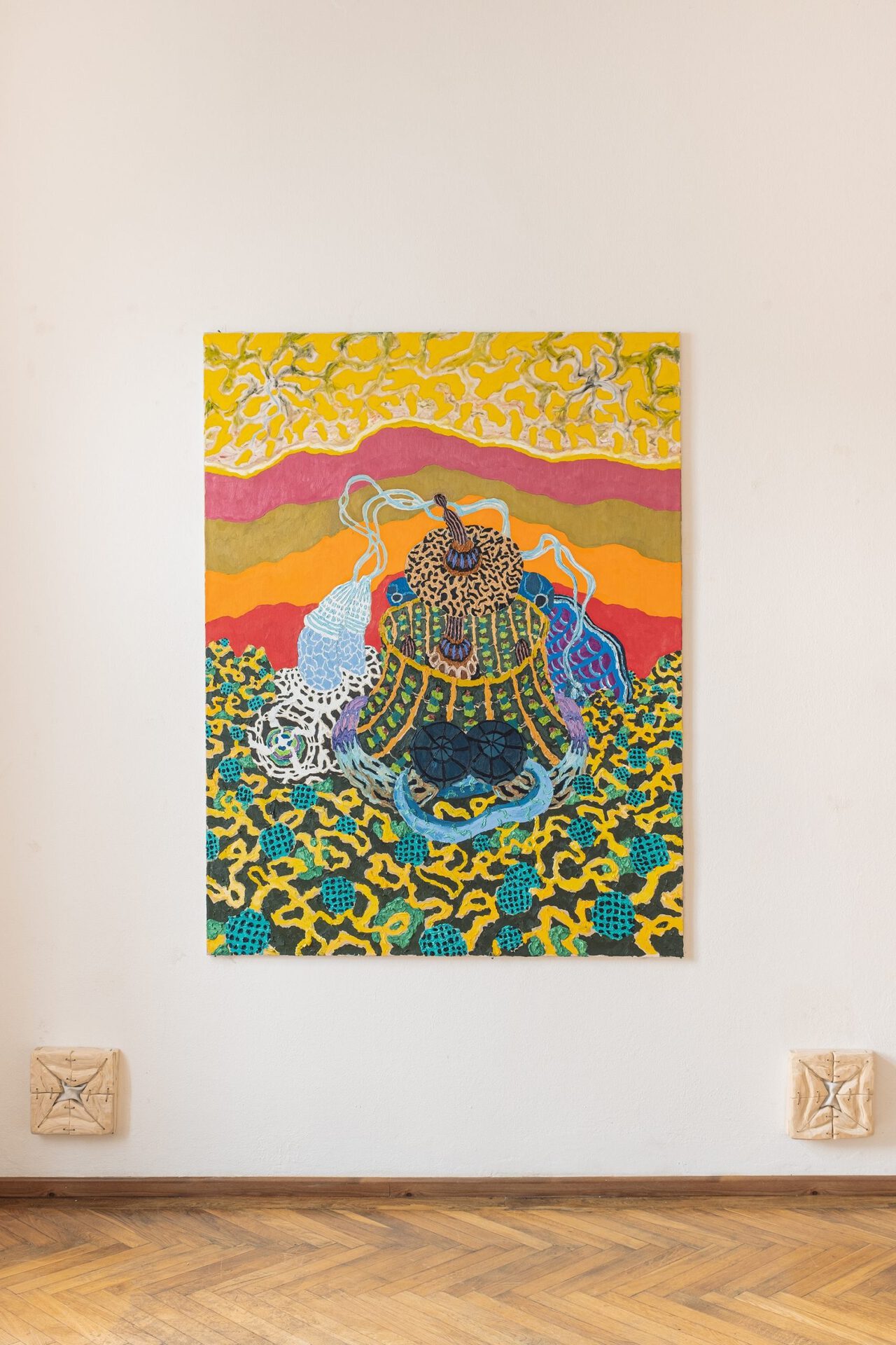 KANREC SAKUL, SUNSHINE paiting (oil and canvas) 2020,