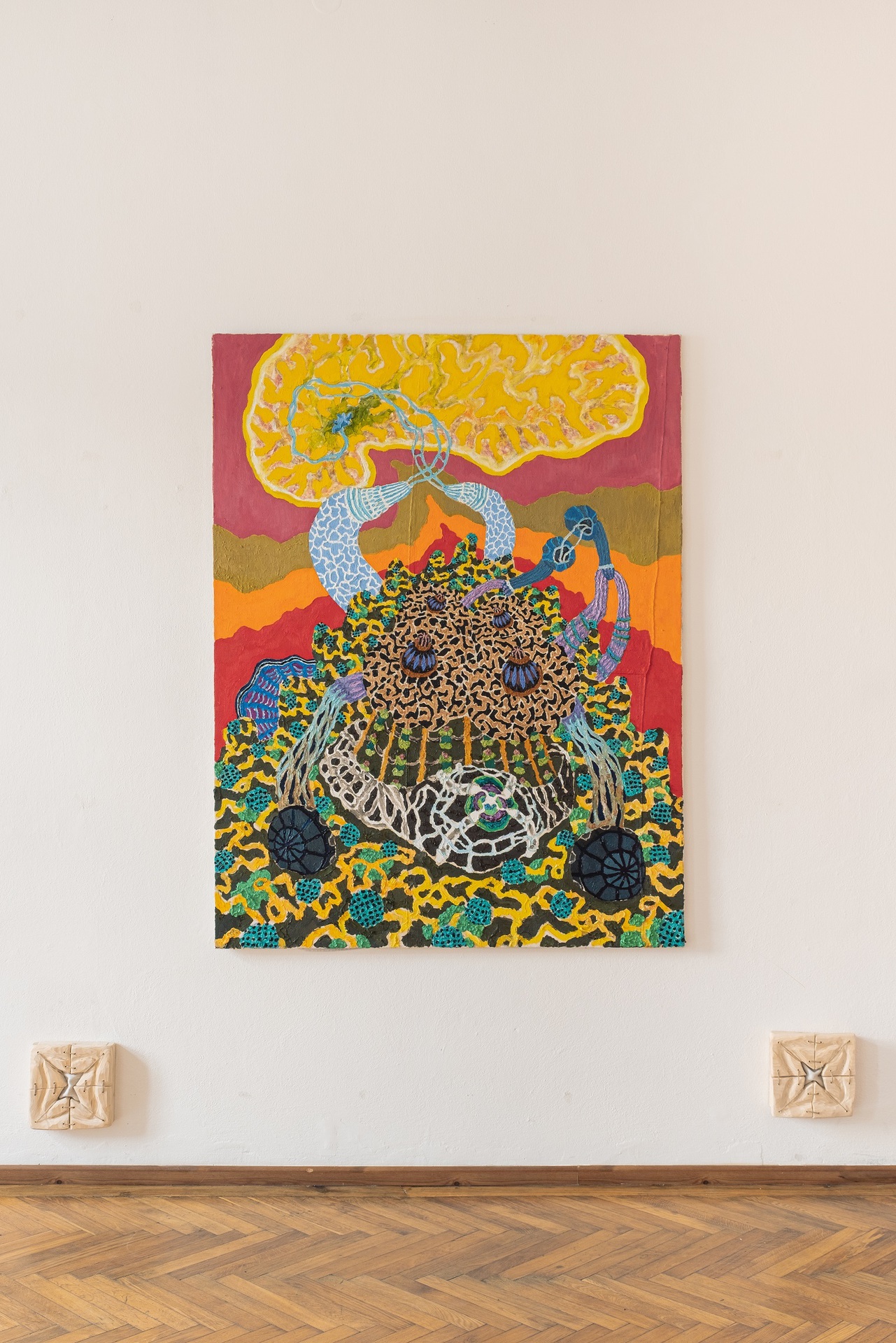 KANREC SAKUL, SUNSHINE paiting (oil and canvas) 2020,