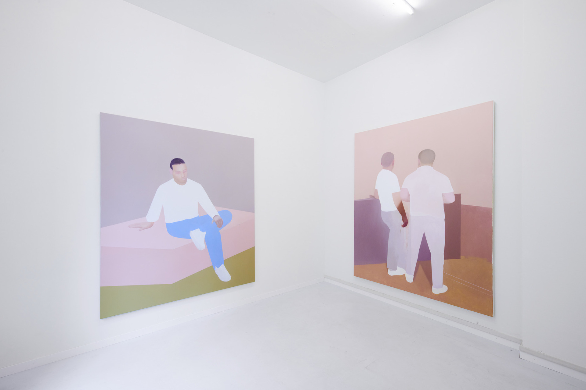 Manuel Stehli - strangers when we meet - Lemoyne, exhibition view