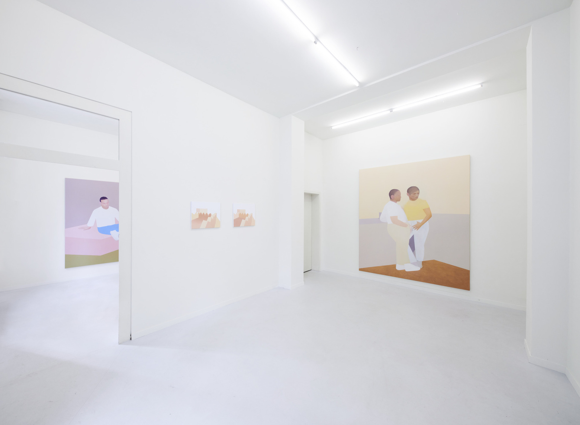 Manuel Stehli - strangers when we meet - Lemoyne, exhibition view